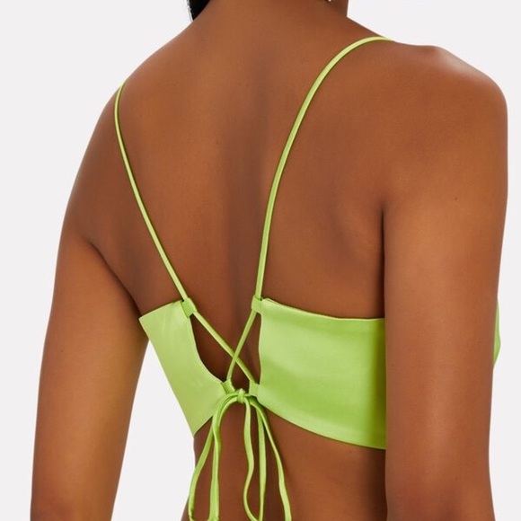 Guage81 Marta Green Strapless Sheath Cocktail Dress Size Small - Picture 4 of 12